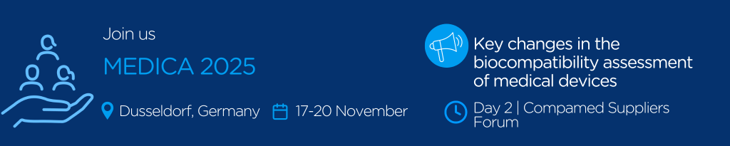 Meet us: MEDICA-COMPAMED 2025